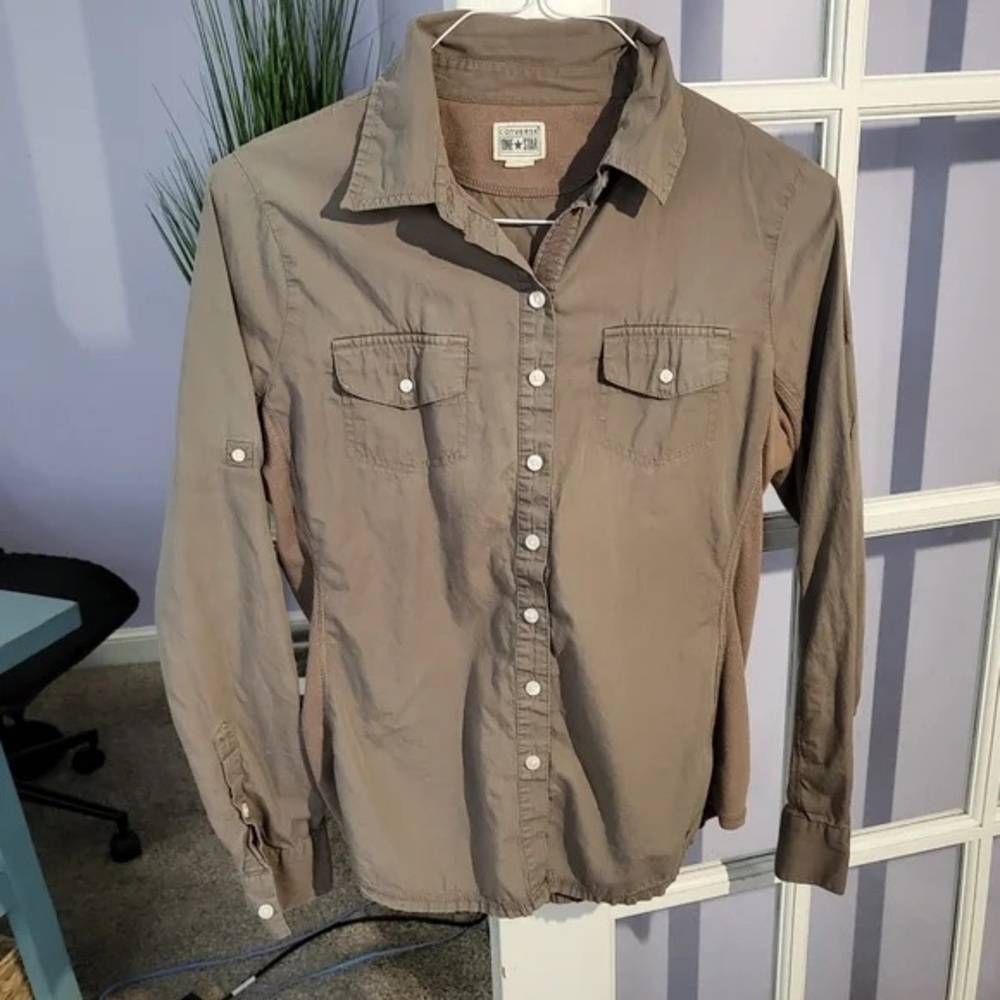 LARGE GREEN OVER COVER JACKET